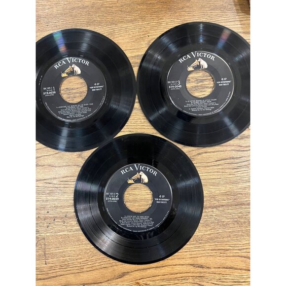 Damn Yankees Vinyl Rca Victor 45 EP Record Musical 3 Sides 6 Songs Set - Picture 2 of 11